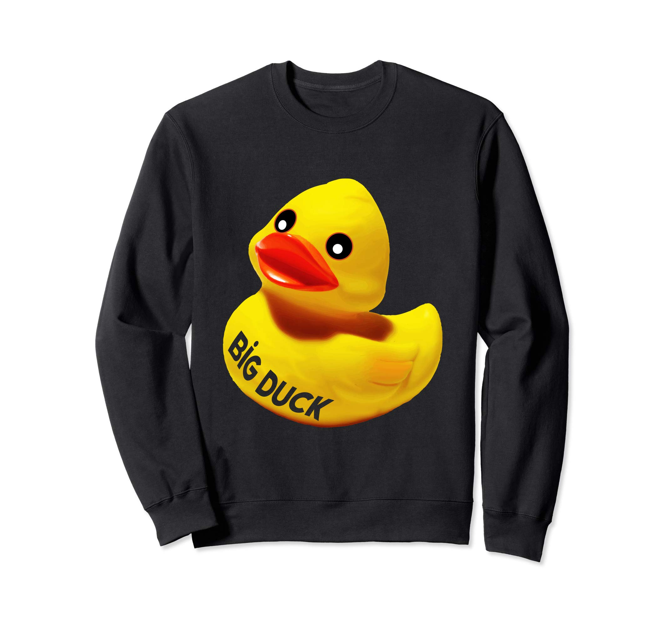 Cute Big Duck | Yellow Rubber Ducky Sweatshirt