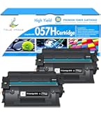 2本セット　Canon Toner Cartridge 053H BLACK Amazon.com: Canon Genuine 057 High Yield Black Toner Cartridge 2