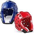JellyArch 2 Pcs Taekwondo Karate Headgear Sparring Gear Helmet Boxing for Men Women Thai Kickboxing