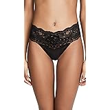 hanky panky Women's American Beauty Rose Natural Rise Thong