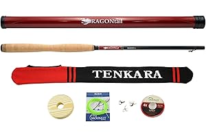 DRAGONTAIL TENKARA DRAGONtail Shadowfire 365 12' Tenkara Fly Fishing Rod