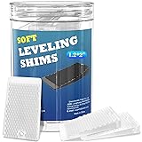 Furniture Levelers, 32 Pieces Jar 2”, Clear Table