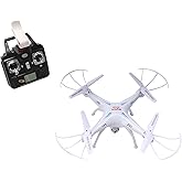 Syma X5SW Explorers2 2.4G 4CH 6-Axis Gyro RC Headless Quadcopter with 0.3MP HD WiFi Camera (FPV) White