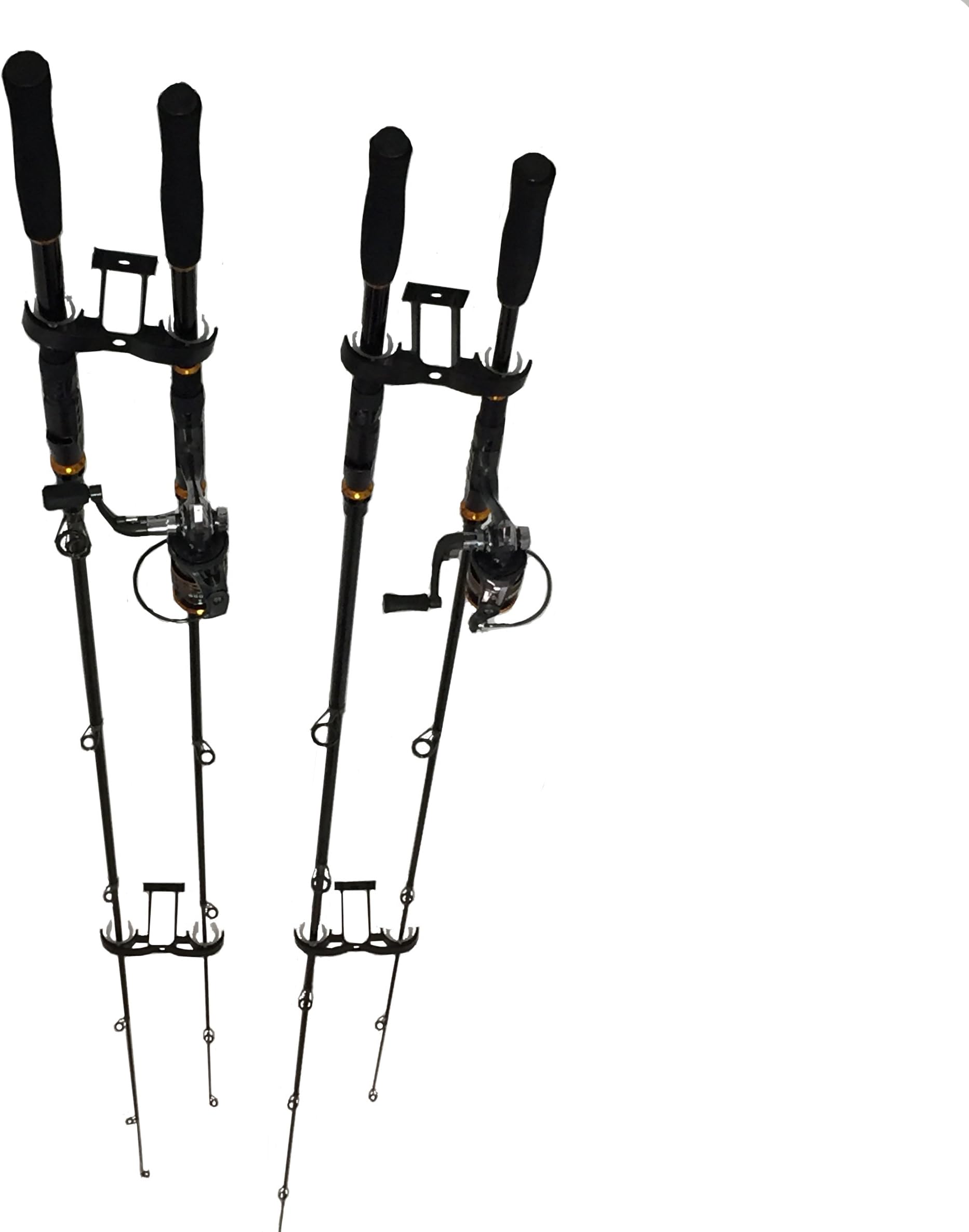 Leosport Overhead 4-Rod Fishing Rod Rack