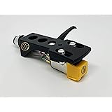 Audio Technica AT91 Black Headshell with Cartridge and Stylus for Technics SL-3200, SL-3300, SL-3310, SL-3350, SL-5100, SL-5200, SL-5300, SL-5310, SL-5350