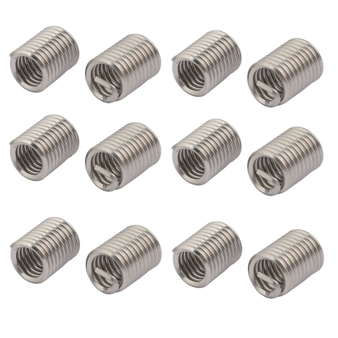 sourcingmap 5/16-18x0.635" 304 Stainless Steel Helical Coil Wire Thread Insert 12pcs