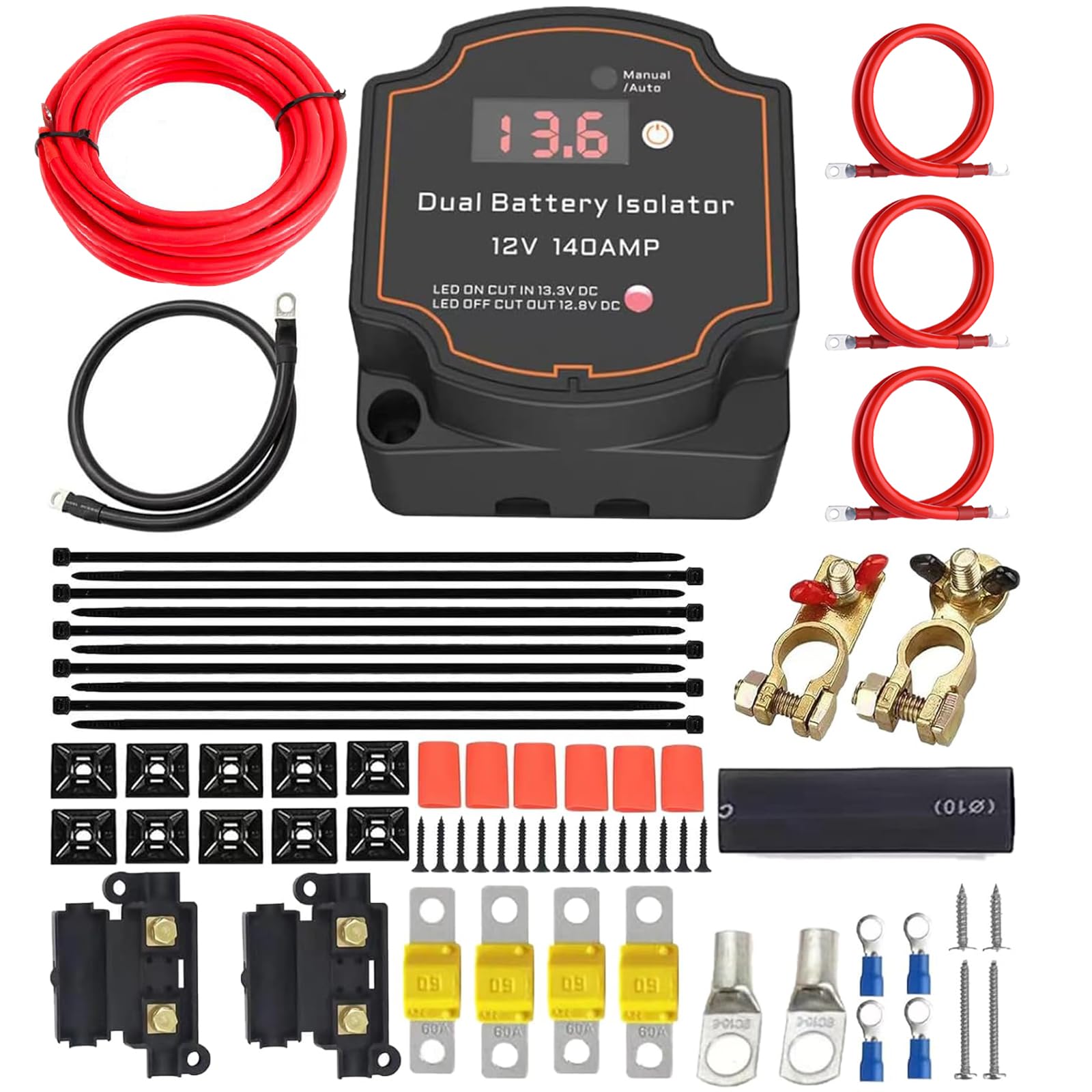 Fiat Ducato Camper Switch Panel 12V/240V 2.1A USB Battery Monitor
