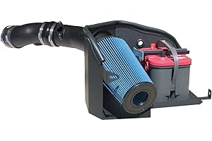 aFe Power Magnum FORCE 54-11022 Ford Diesel Truck 03-07 V8-6.0L (td) Performance Intake System (Oiled, 5-Layer Filter)