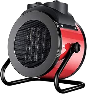 CAREXY Patio Calentador de Espacios, Calentador pequeño Ventilador