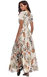 VintageClothing Women's Floral Maxi Dresses Boho