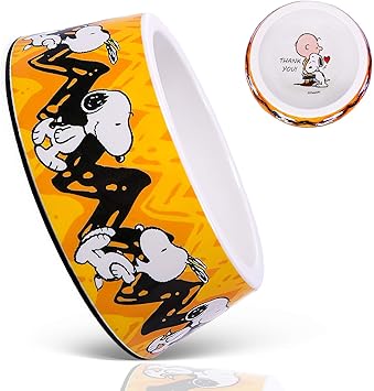 snoopy dog dish