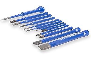 DASCO PRO 12 Piece Punch and Chisel Kit, Made in the USA, VN70088 88