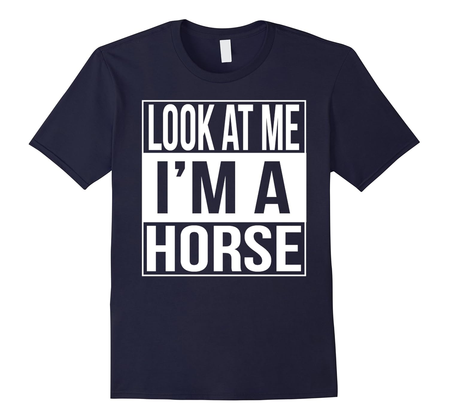 Look At Me I'm A Horse T-Shirt Christmas Halloween Costume-ANZ