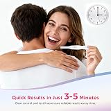 MOMMED Pregnancy Test 5 Pack 25 MIU 1 Minute Rapid HCG Tests view 3