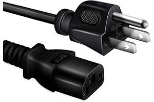 Digipartspower 6ft AC Power Cord Cable for Trace Elliot ELF 200W Micro Bass Guitar Amp Head