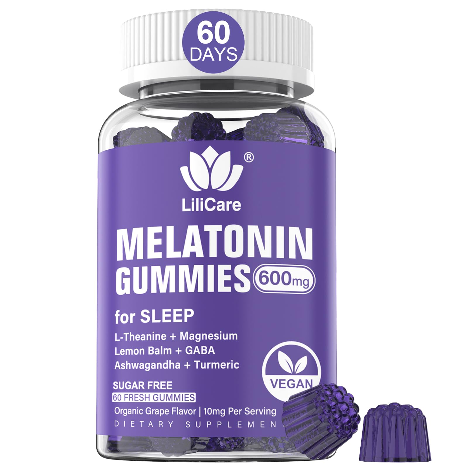 Melatonin Gummies (Organic Grape)