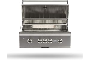 COYOTE OUTDOOR LIVING Coyote S-Series 36-Inch 4-Burner, Built-in Natural Gas Grill - C2SL36NG