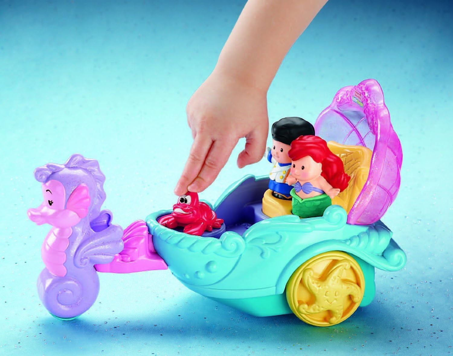 little people ariel carriage