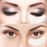 Sunallwell 100 Pairs Under Eye Gel Pads Eyelash Extension Lint Free Patches view 4