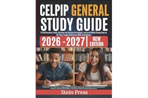 CELPIP General Study Guide 2026 -2027: 5 Full Practice Tests, Section-by-Section Strategies, and an 8-Week Study Plan to Hit 