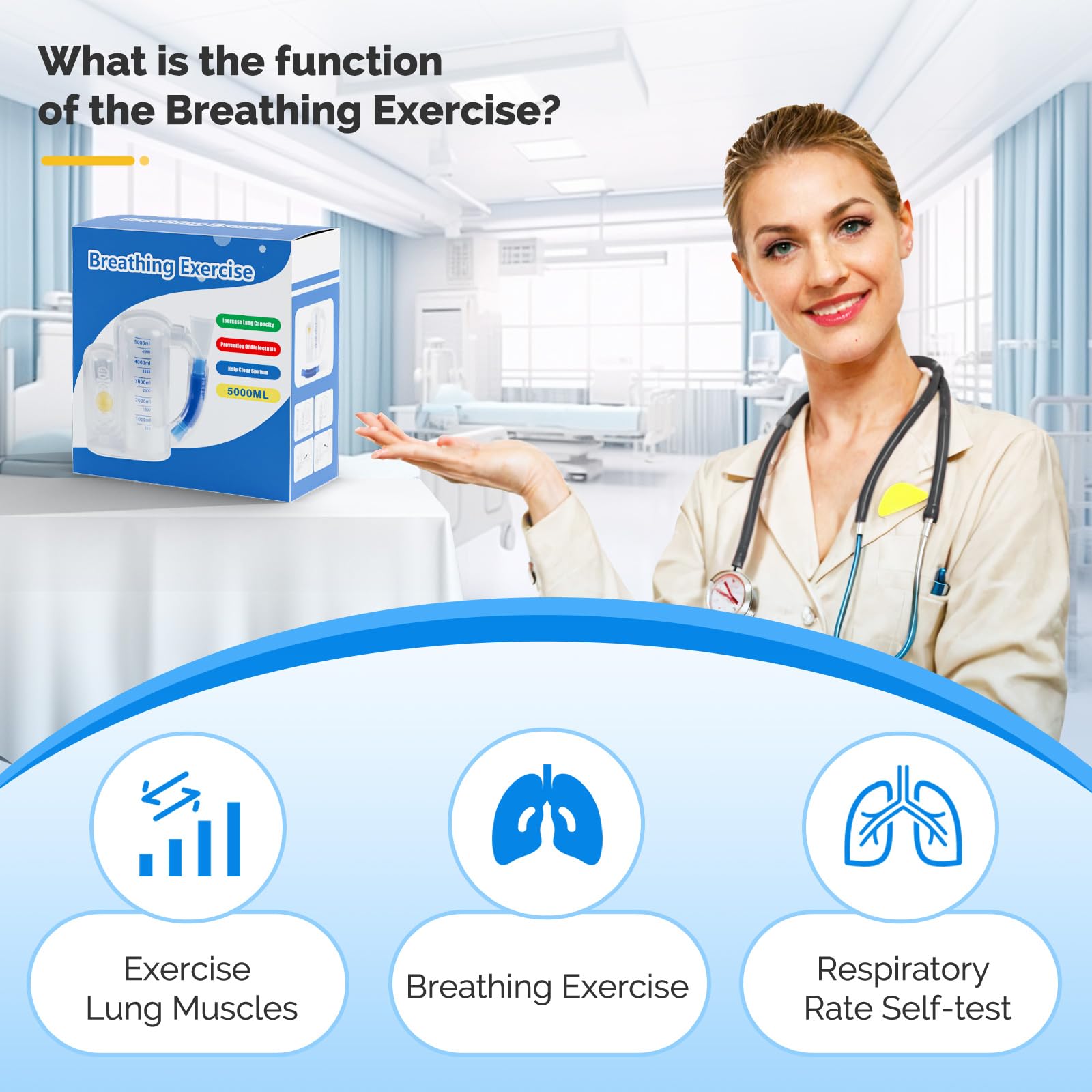 Incentive Spirometer，Breathing Trainer