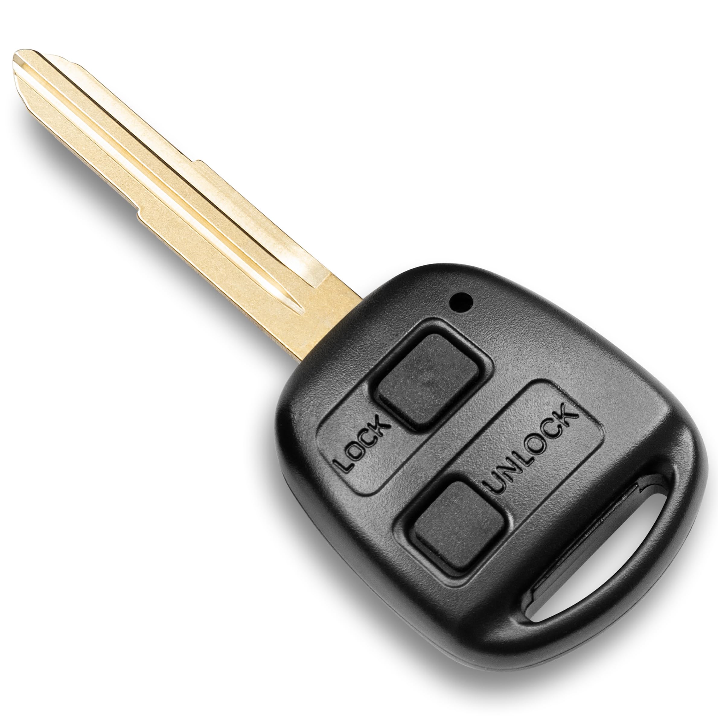 FINTERRY Pilot Remote Control Case Fob Cover Flip Folding Car Key Replacement Compatible with Toyota Auris Avensis Corolla RAV4 Tundra Yaris Avalon Hilux Land Cruiser Prius Sienna Verso 2 Buttons