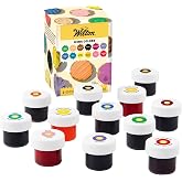 Wilton Edible Gel Food Coloring Variety Set, Vibrant Gel-Based, 12-Count | 12-Count Vibrant Gel-Based Color Set Blends into Frosting, Fondant &amp; Dough for a Full Spectrum of Decorating Colors