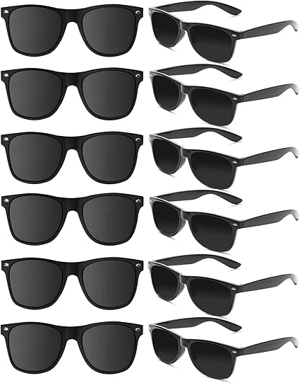 white sunglasses party favors