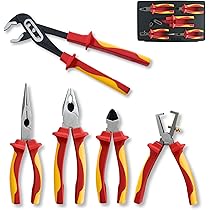 FESA Electrician Insulated Pliers Set - 1000V 5-Piece Professional
