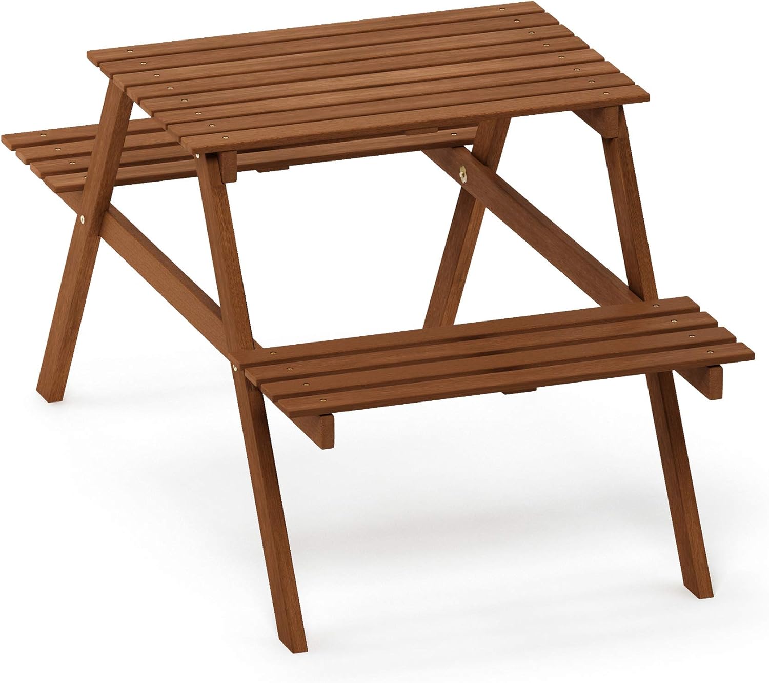 Furinno FG18102 Tioman Kids Picnic Table, Natural : Garden & Outdoor