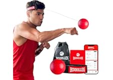 Boxbollen Original with App, Used by Celebrities - MMA Gear Boxing Ball - Boxing Reflex Ball with Adjustable Strap - Interact