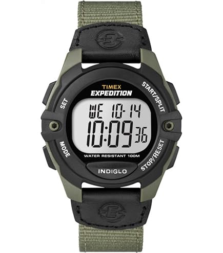 Amazon.com: Timex Men's TW4B02500 Expedition Grid Shock Black