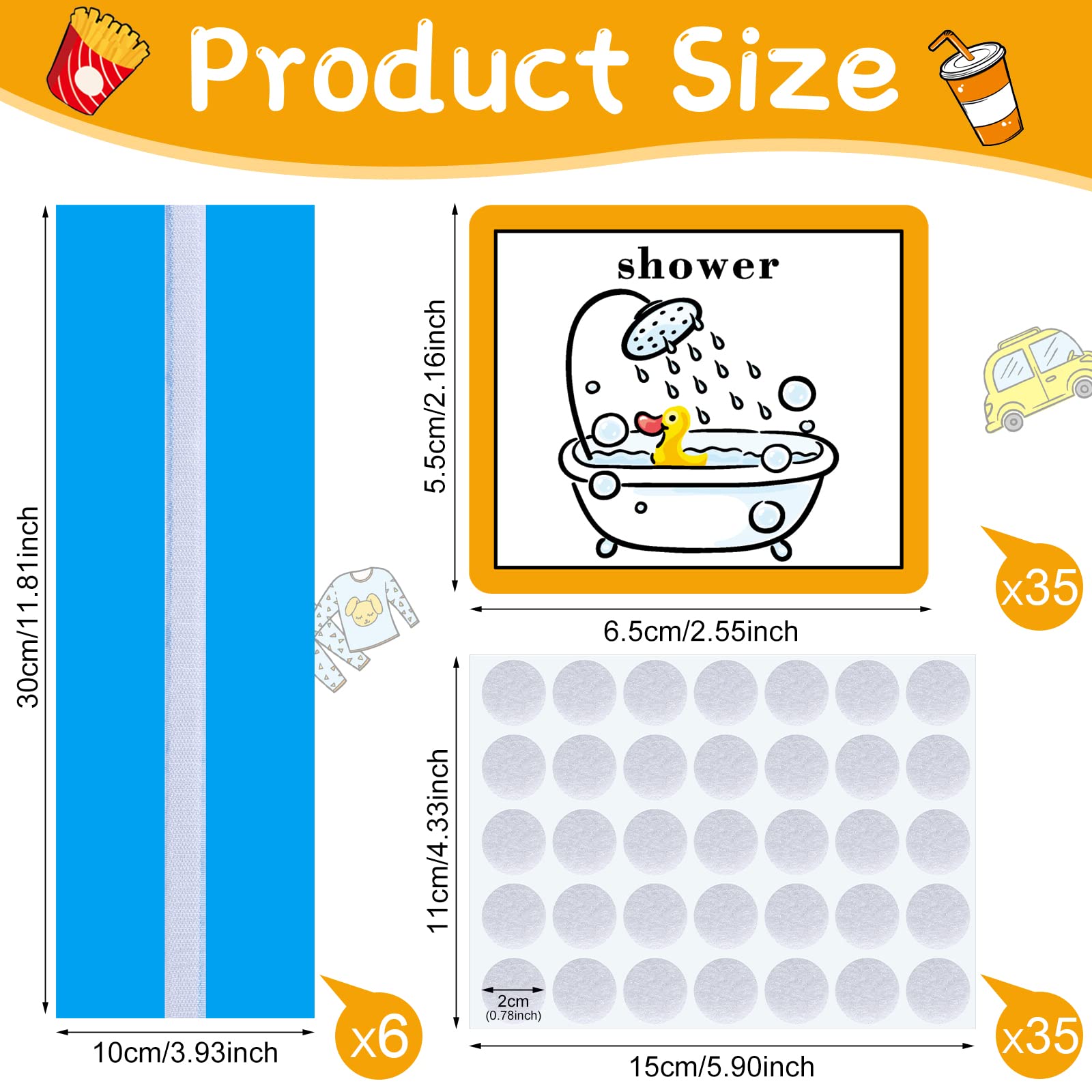 Mua 35 Pieces Visual Schedule Cards Routine Cards Home Chore Chart ...