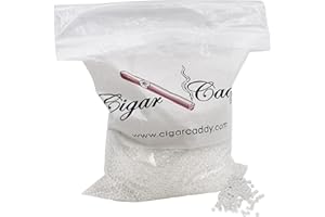 Cigar Caddy Clear Crystal Gel Beads, Accurate Humidity Control, For Up To 150 Cigars, 1 lb