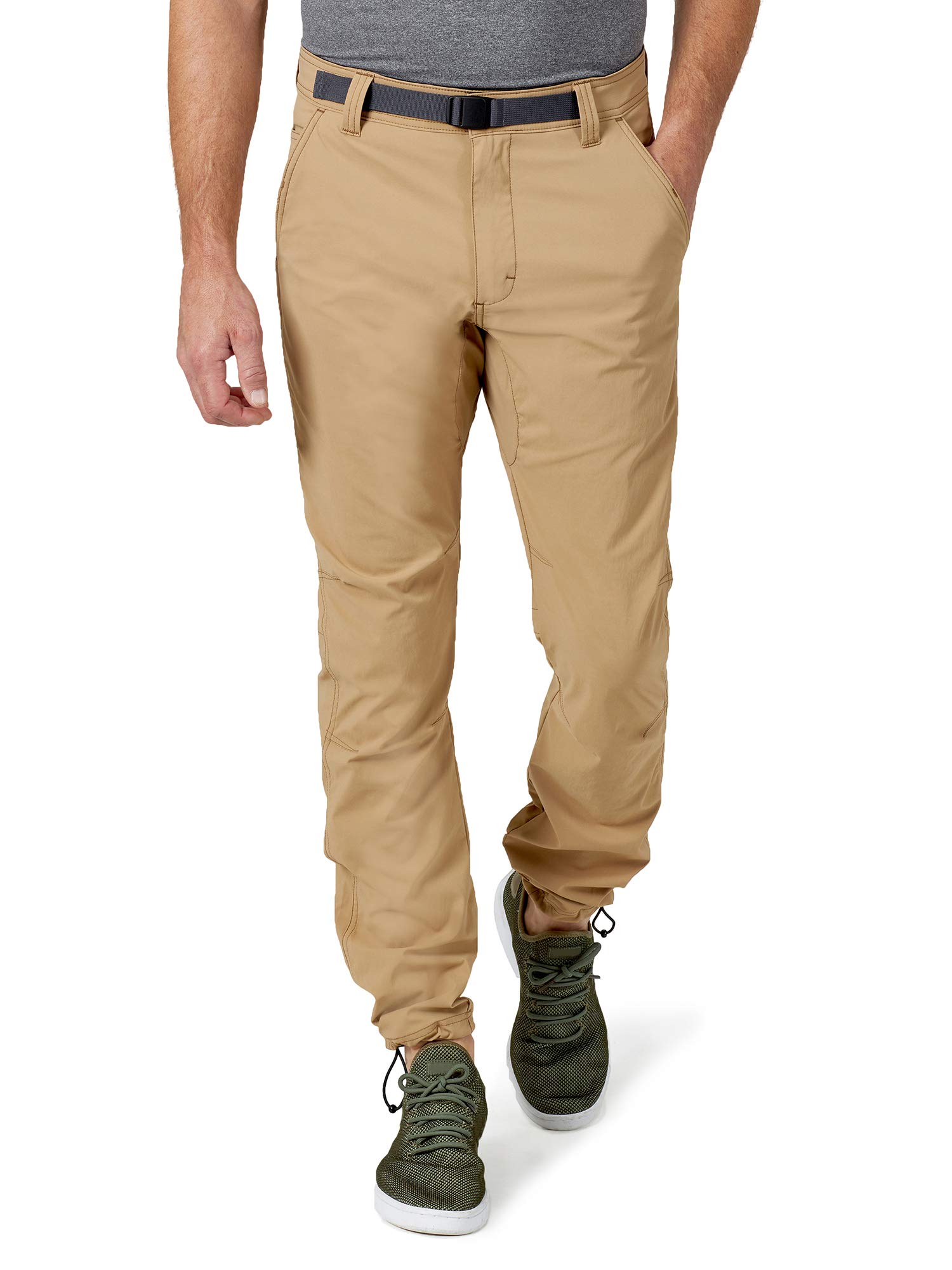 ATG by Wrangler Men’s Convertible Trail Jogger, Tiger Brown, 32W x 34L