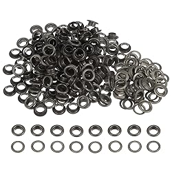 HARFINGTON 200 Set Color Round Grommets 8mm