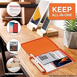 Sooez Clipboards with Storage, High Capacity Clip