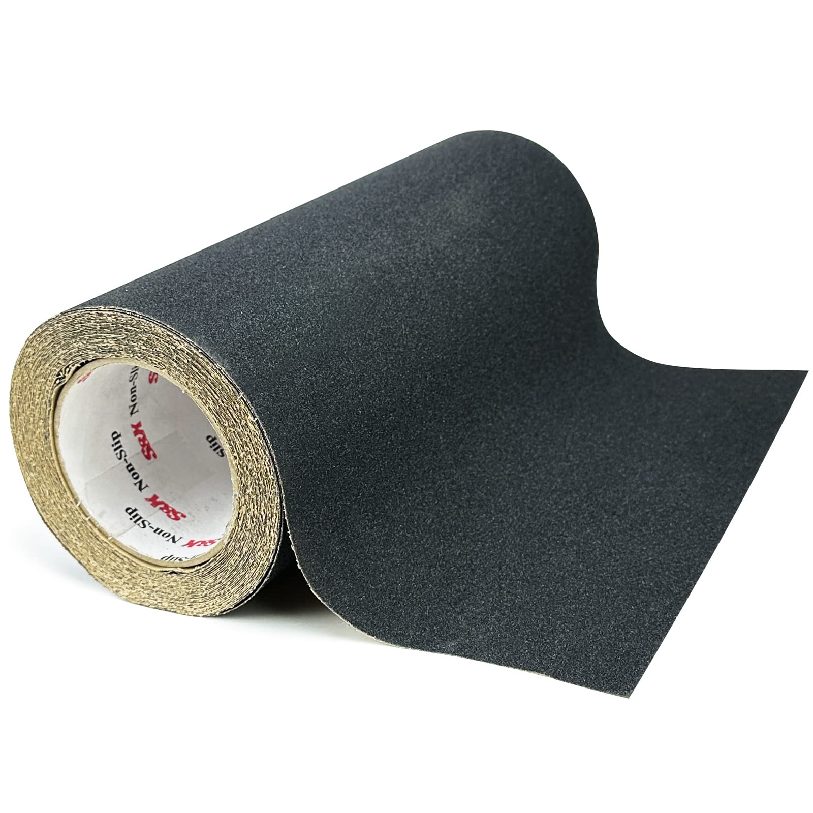 Anti Slip Tape Gray | 4 Inch X 33 FT Roll | Grit 60 Heavy Duty | Waterproof & Durable | For Stairs, Decks, Ramps - View #7