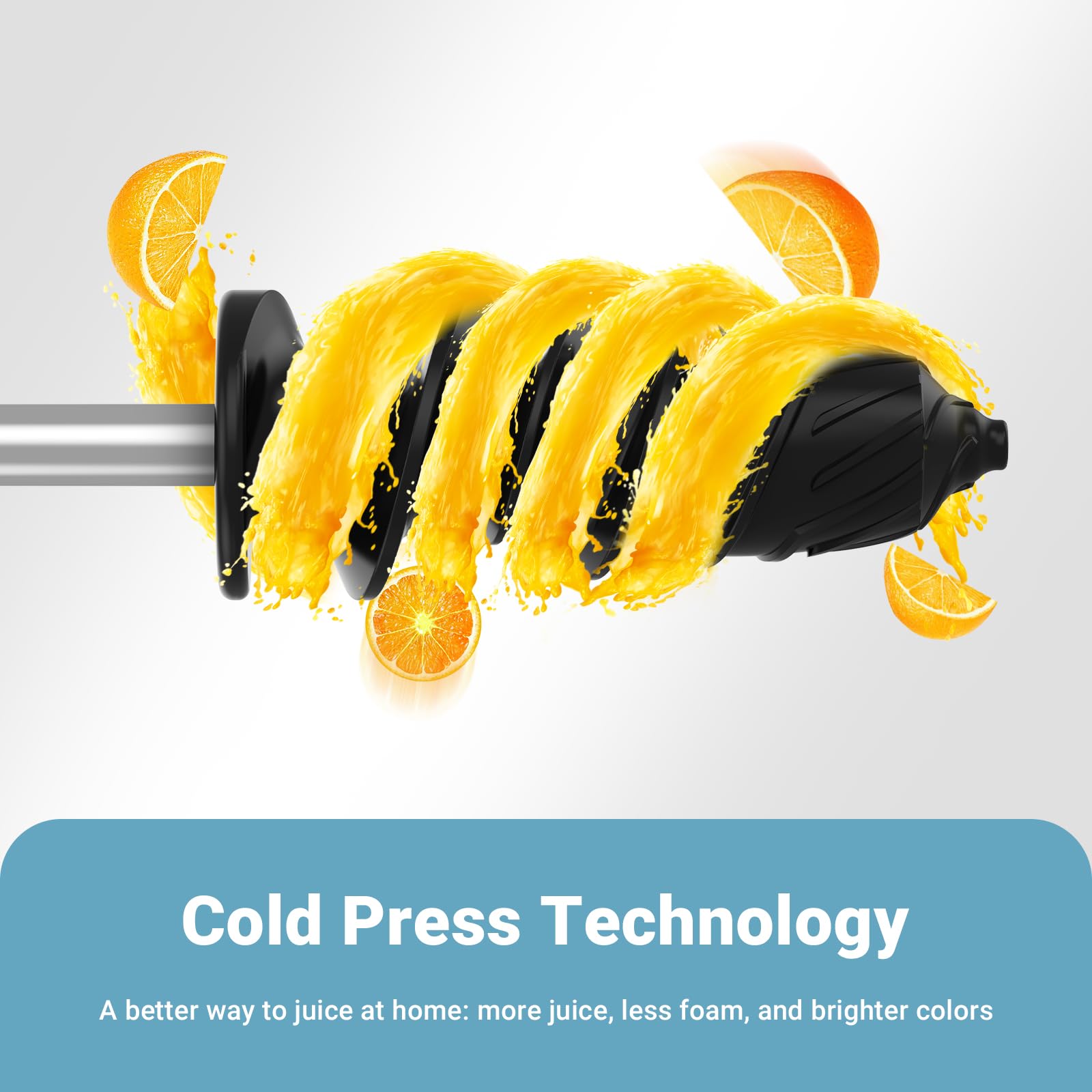 Masticating Juicer Attachment for All Model KitchenAid Stand Mixer, AAOBOSI Cold Press Juicer Attachment w/Clean Brush,as Kitchen Aid Aid Slow Juice Attachment and Accessories(Black)