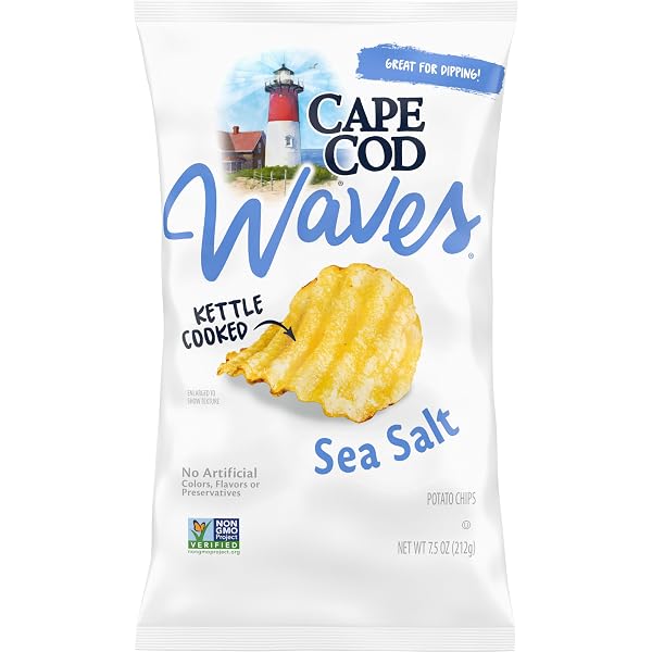 CAPE COD WAVES POTATO CHIPS, WAVY CUT SEA...