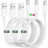 USB to USB C Cable for iPhone 16 15 Charger Cable,Car Carplay Cable for iPhone 16 iPhone 16 Pro/16 Pro Max/16 Plus,Car Charge