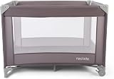 Red Kite Sleeptight Travel Cot Grey Brand New