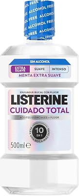 Cuidado Total Enjuague Bucal Sin Alcohol Sabor Extra Suave 500ml