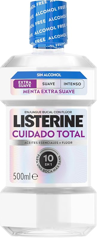Cuidado Total Enjuague Bucal Sin Alcohol Sabor Extra Suave 500ml — foto 1 de 8