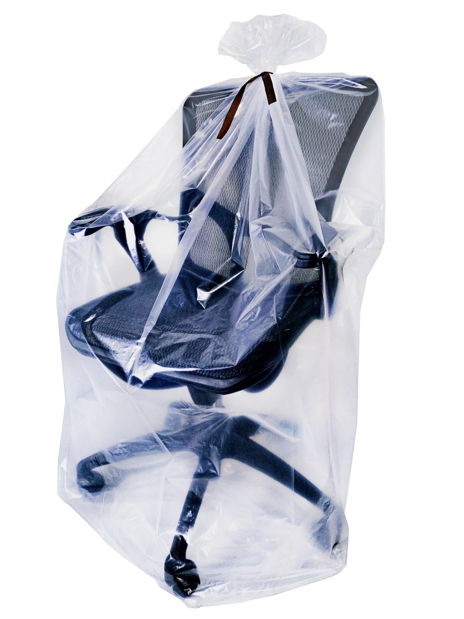 Photo 1 of Wowfit 5 CT 45x65 inches Extra Large Clear Plastic Bags Perfect for Car Seat, Luggage, Suitcase, Stroller, Chair, Kids Bike and Attic Storage (2 Mil Flat Bags, Include 5 Ties)