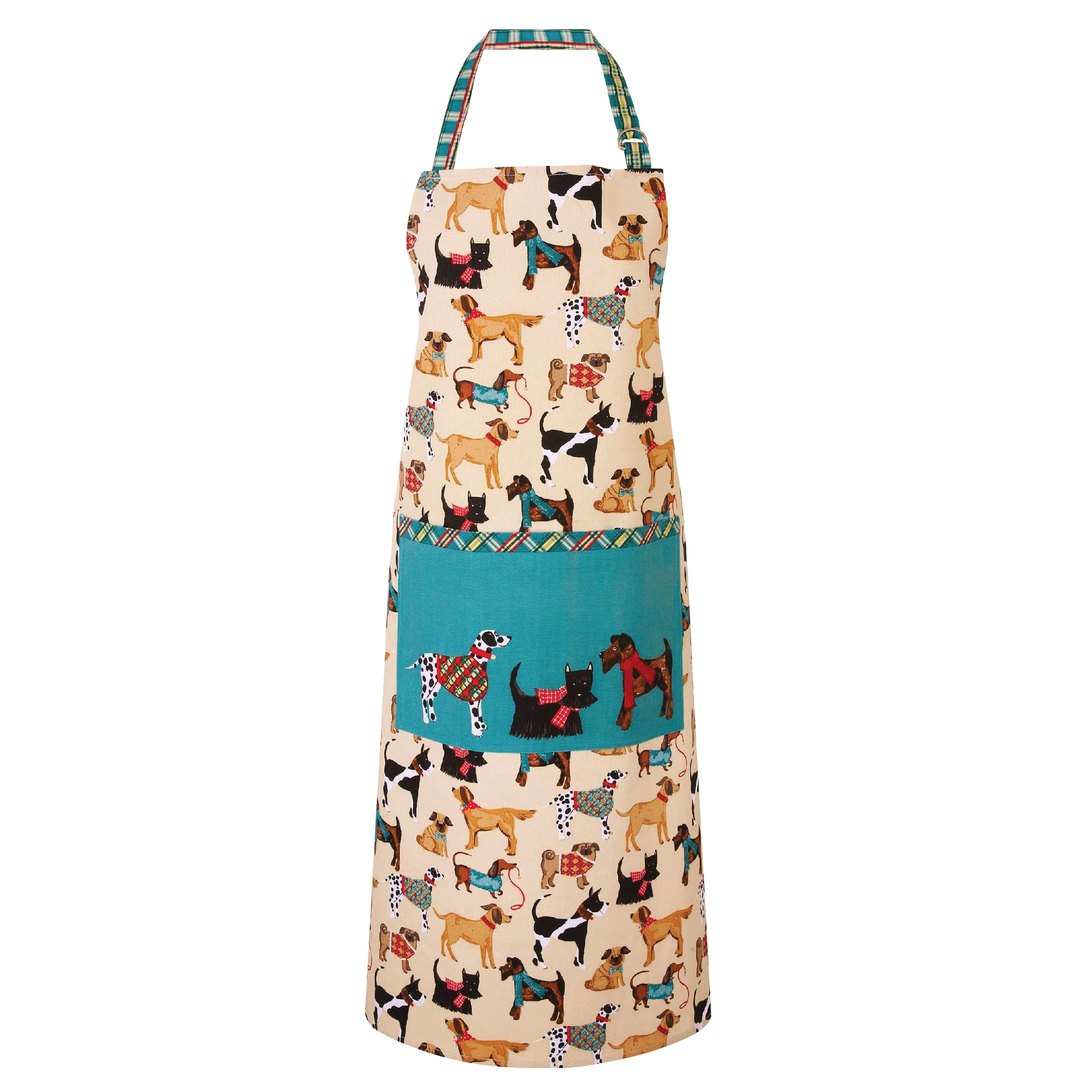 Ulster Weavers Hound Dog Cotton Apron - With Cute Dog Animal Print Design - For Kitchen and Barbecue - Cooking Gifts for Bakers & Chefs - Homeware & Kitchenware Range