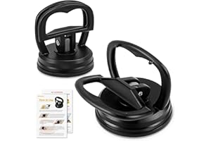 MEIBEIDOR Car Dent Puller, 2 PCS Car Repair Puller Pop a Dent, Powerful Car Dent Remover Tools for Car Repair, Window Handle, Mirror Mobile Phone Tablet Disassembly Screen Removal, Objects Moving and Lifting