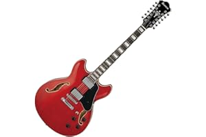 Ibanez Artcore AS7312 Semi-Hollow 12-String - Transparent Cherry Red