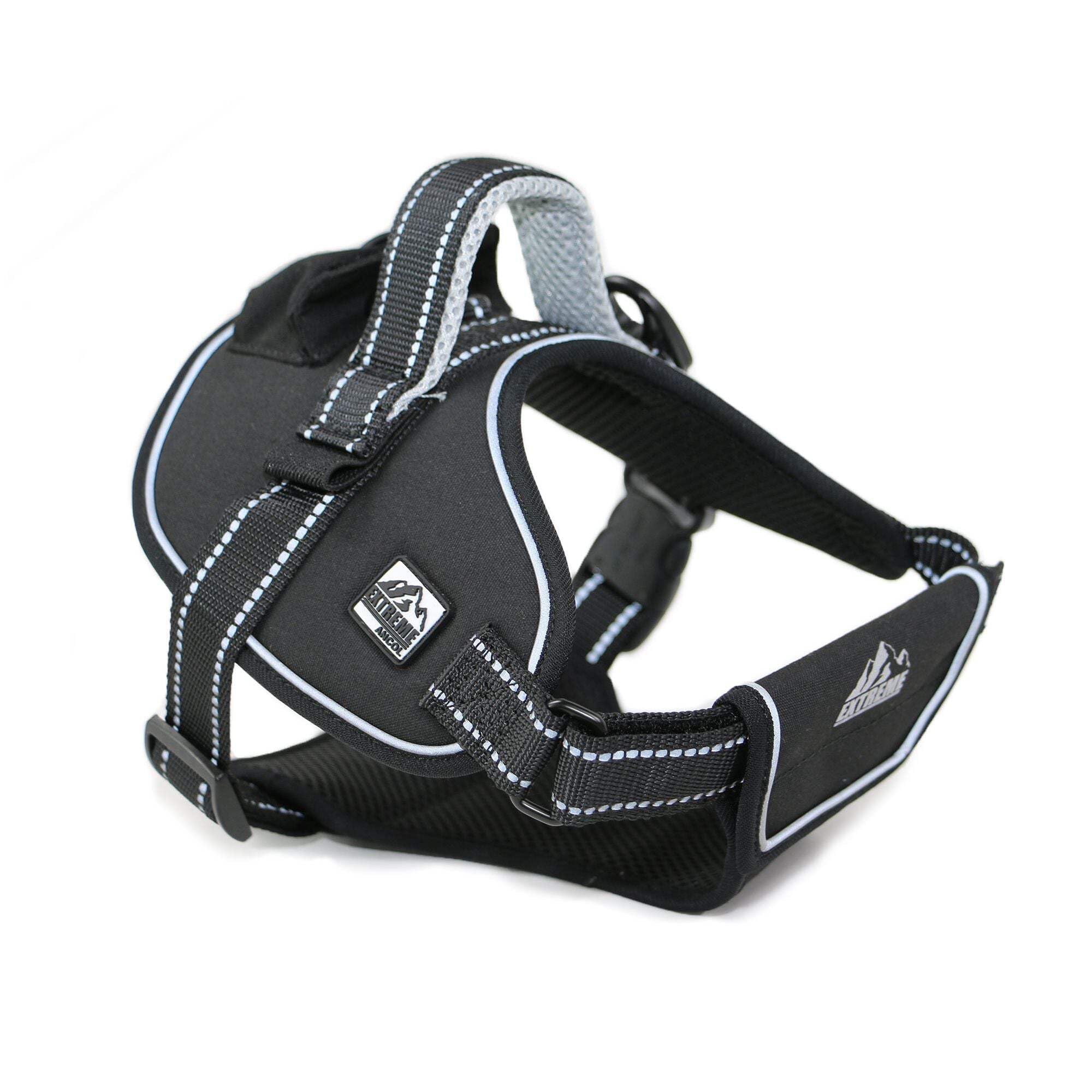 Ancol Extreme Harness Black X-Large ( Girth 87-120 cm)