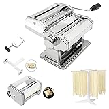 MZTOGR Pasta Maker Machine with 9 Adjustable